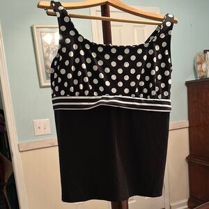 Lands End tankini top